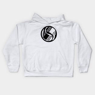 Yin Yang Symbol RJ 45 Connectors Kids Hoodie